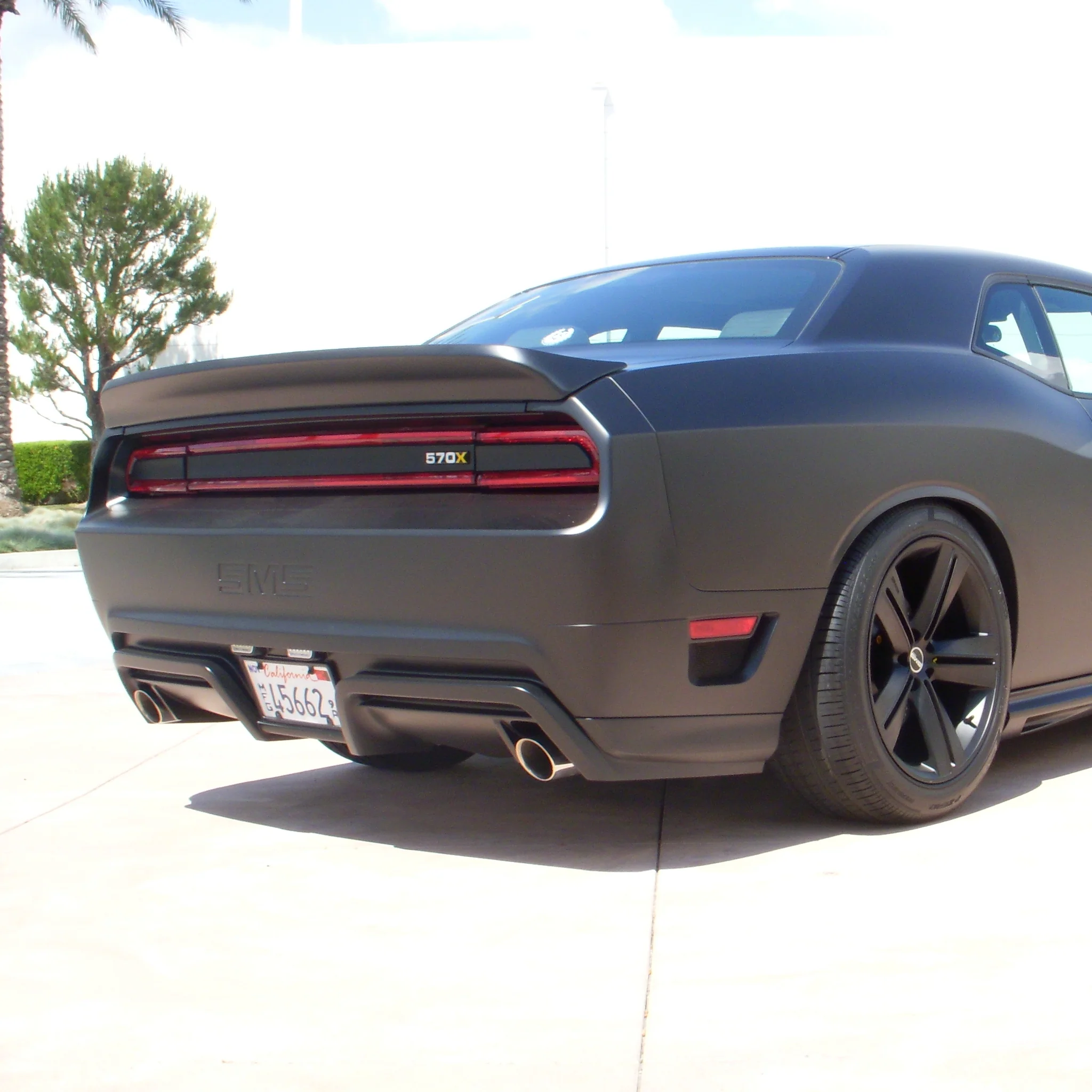 Rear Bumper, Diffuser, and Spoiler Package 08-14 R/T, SRT, S570 - Image 3