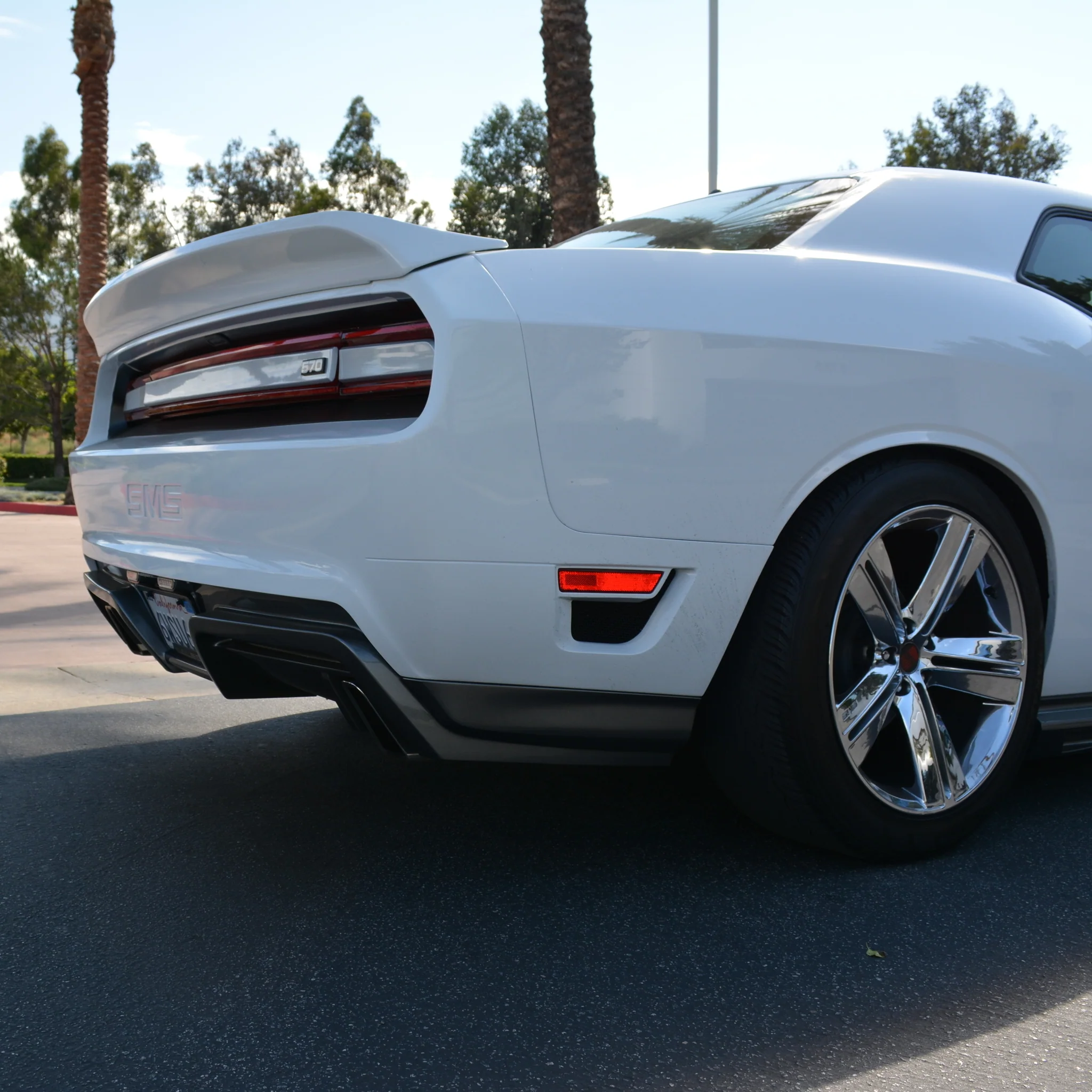 Rear Bumper, Diffuser, and Spoiler Package 08-14 R/T, SRT, S570 - Image 4