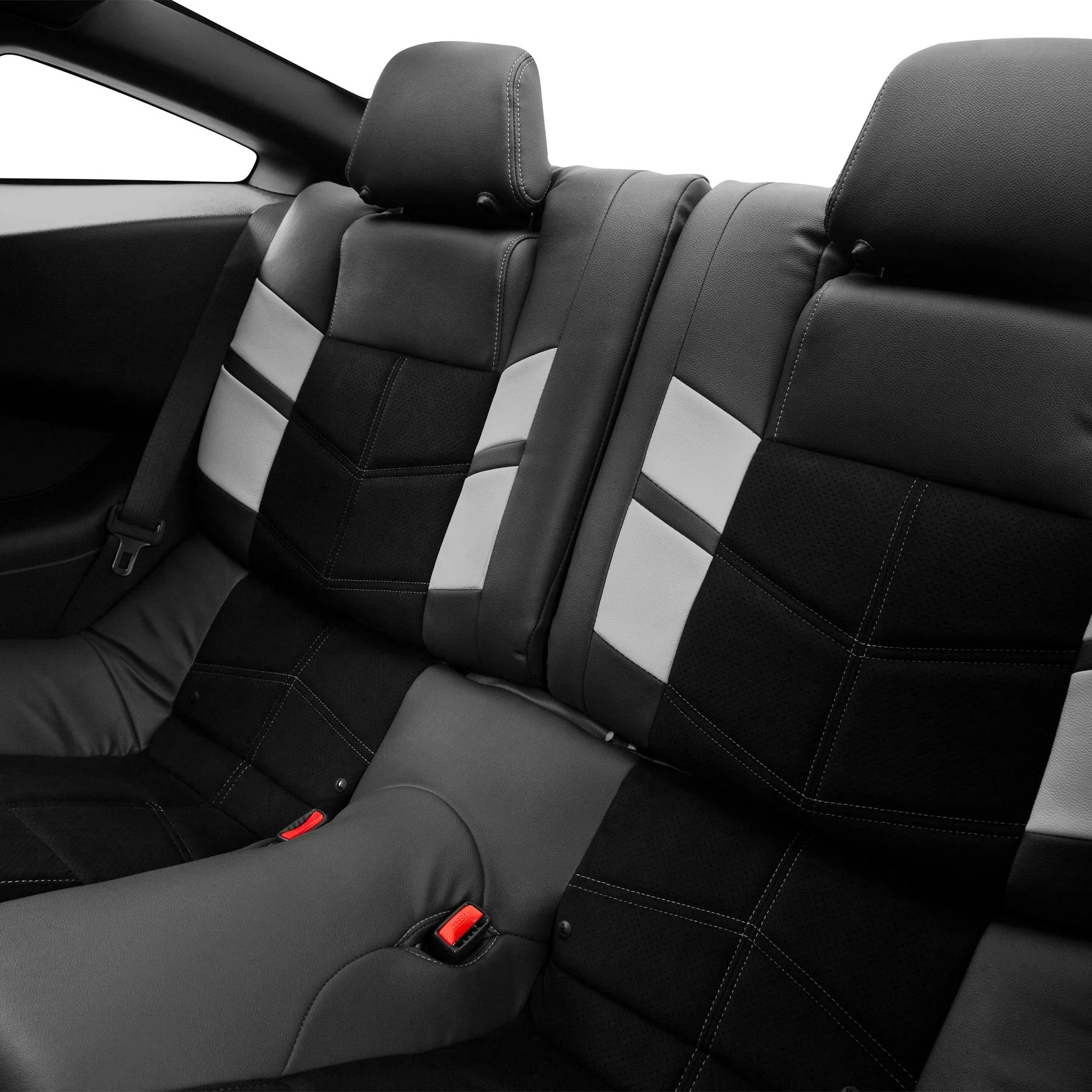 Performance Seating, Leather & Alcantara, Chevron Design, Saleen, 10-14 Mustang - Image 3